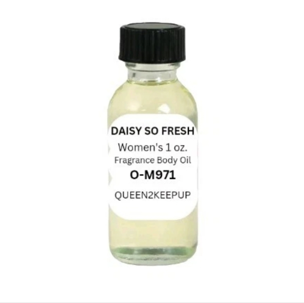 Daisy So Fresh (Women) Body Oil 1 oz Fragrance All Natural Pure Uncut Scent